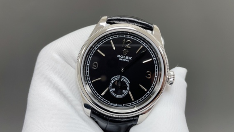 Best Edition with Cal.7140 Automatic Movement Rolex Hengdong 1908 model 39mm✖️9.8mm Black Watch